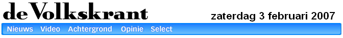 Volkskrant 3 februari 2007